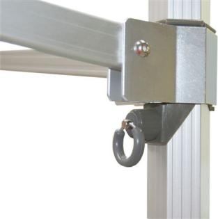 Faltzelt Aluminium ALU LUX 6 0 x 4 0 Meter