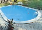 Schwimmingpool oval
