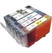 Set befüllte Tintenpatronen Canon PGI-5BK CLI-8 BK C M Y 5Patronen