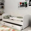 Bett Babybett Kinderbett Juniorbett 160x80 Lattenrost Schublade Einzelbett K