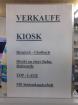 KIOSK Besteht seit 50 JAHRE Direkt an BAHNHALTESTELLE