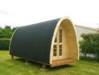 Camping Pod Glamping L590 B240cm 45mm Kiefer wohnstatt